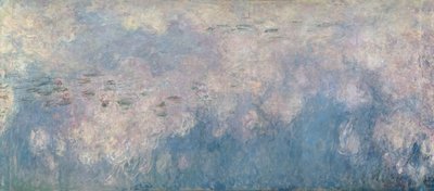 睡莲 - 云（中央部分）1915-26（另见64184和64186） 作者 Claude Monet